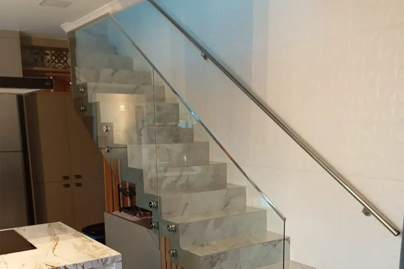 Corrimão e Guarda-corpo em inox